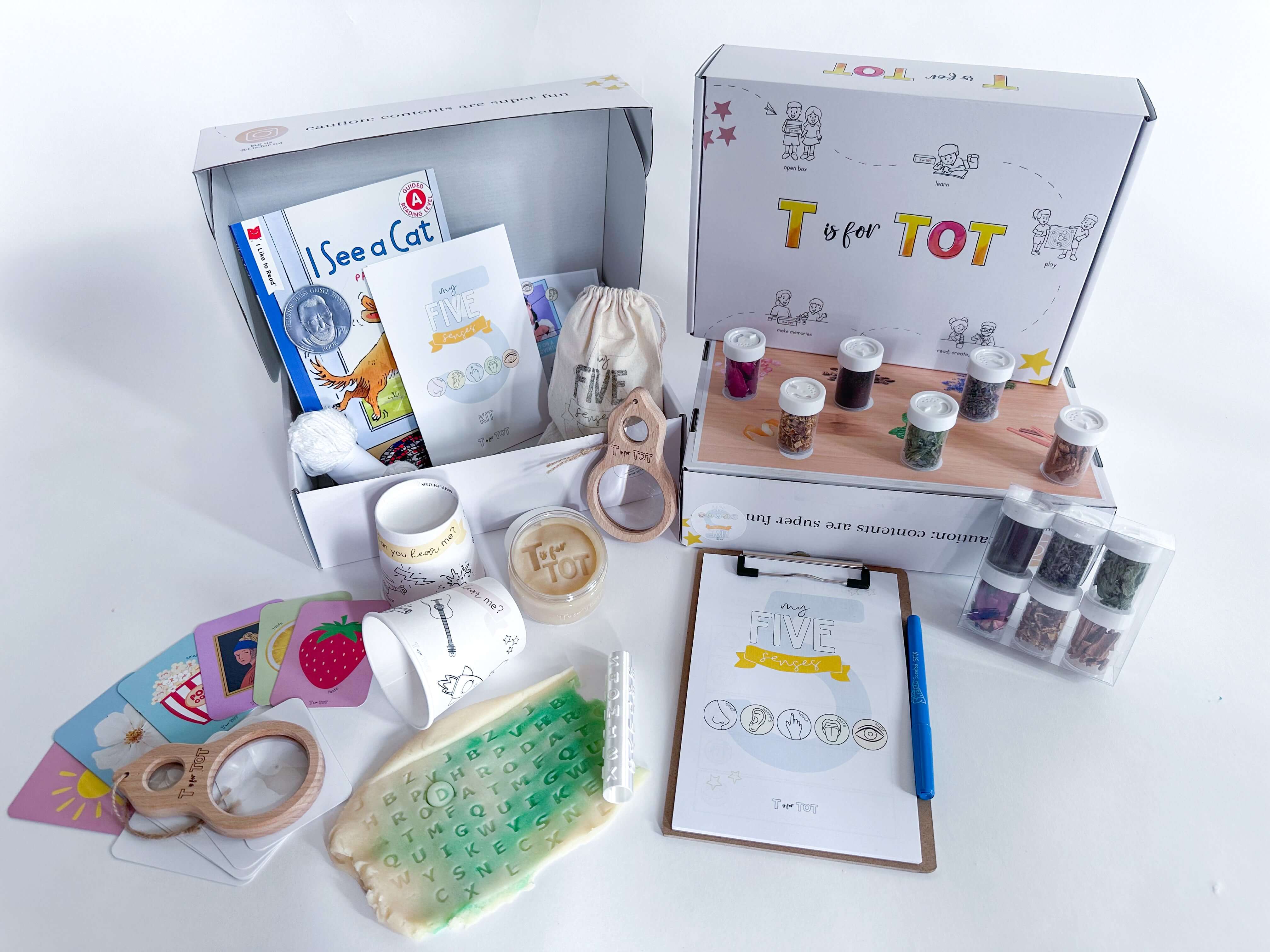 Five Senses Educational Kit for Toddlers