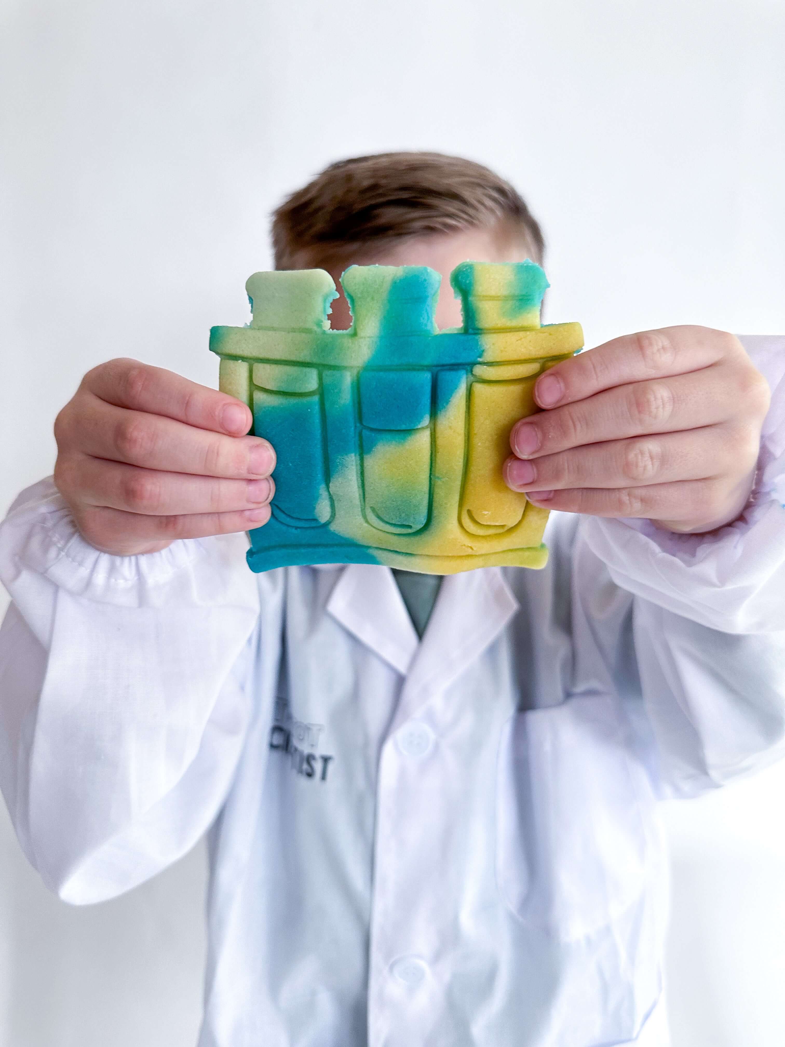 Little Scientist homemade non-toxic playdough ages 3-6
