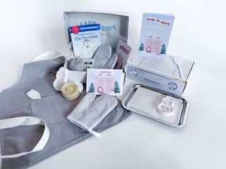 Frosty Fun Baking Kit packaging featuring winter-themed design for early childhood education