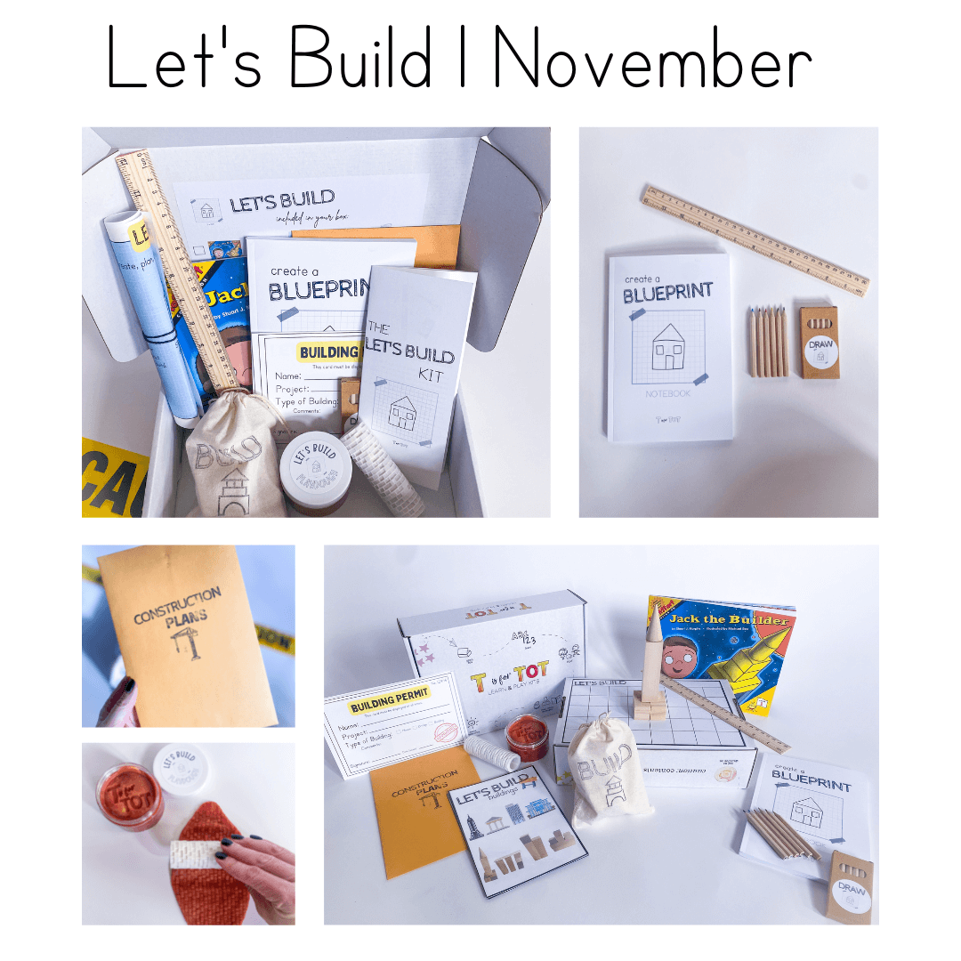 Learn & Play Kit | Monthly Subscription- No Playdough.