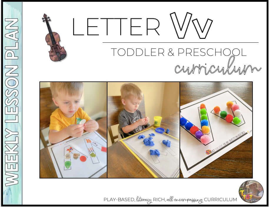 Toddler & Preschool | Letter Vv Curriculum.