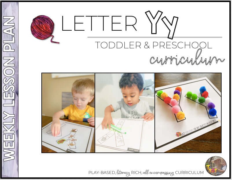 Toddler & Preschool | Letter Yy Curriculum.
