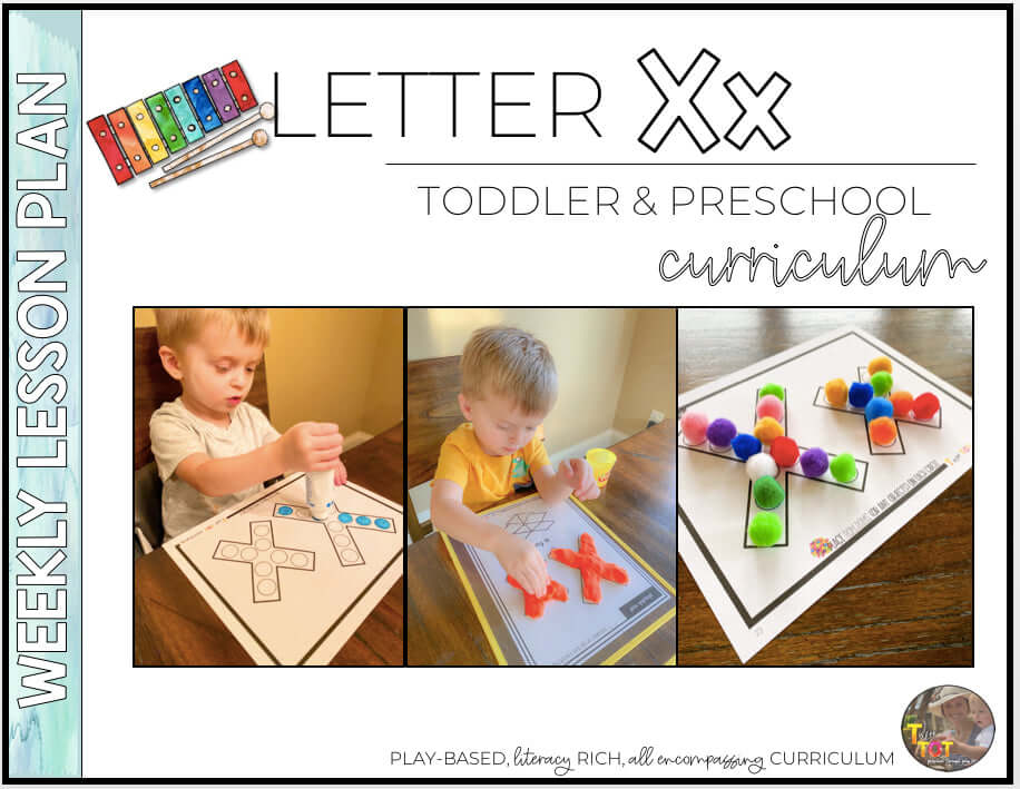 Toddler & Preschool | Letter Xx Curriculum.