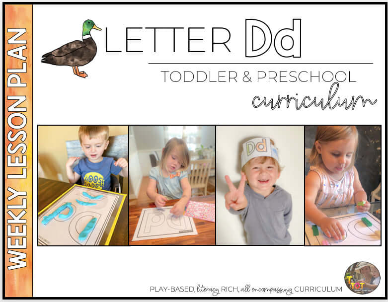 Toddler & Preschool | Letter Dd Curriculum.