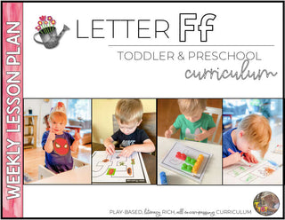 Toddler & Preschool | Letter Ff Curriculum.