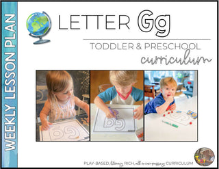 Toddler & Preschool | Letter Gg Curriculum.