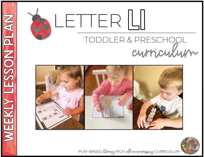 Toddler & Preschool | Letter Ll Curriculum.