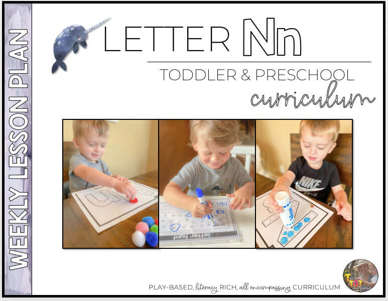 Toddler & Preschool | Letter Nn Curriculum.