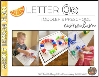 Toddler & Preschool | Letter Oo Curriculum.