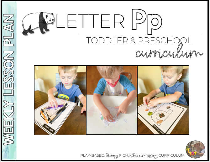 Toddler & Preschool | Letter Pp Curriculum.
