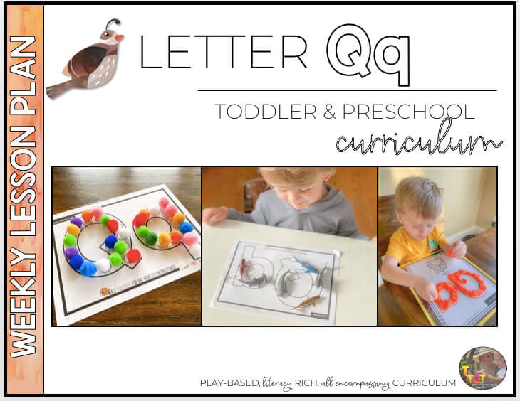 Toddler & Preschool | Letter Qq Curriculum.